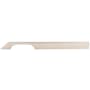 Top Knobs Tapered 12 Inch Center to Center Handle Cabinet Pull from the Sanctuary Collection Brushed Satin Nickel