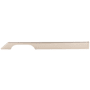 Top Knobs Tapered 12 Inch Center to Center Handle Cabinet Pull from the Sanctuary Collection Polished Nickel