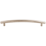 Top Knobs Curved 12 Inch Center to Center Appliance Pull from the Appliance Collection Brushed Satin Nickel