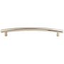Top Knobs Curved 12 Inch Center to Center Appliance Pull from the Appliance Collection Polished Nickel