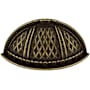 Top Knobs Trevi 1-1/2 Inch Center to Center Cup Cabinet Pull from the Trevi Collection German Bronze