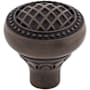 Top Knobs Trevi 1-5/16 Inch Mushroom Cabinet Knob from the Trevi Collection Patina Rouge