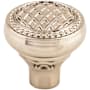 Top Knobs Trevi 1-5/16 Inch Mushroom Cabinet Knob from the Trevi Collection Polished Nickel
