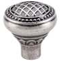 Top Knobs Trevi 1-5/16 Inch Mushroom Cabinet Knob from the Trevi Collection Antique Pewter
