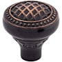 Top Knobs Trevi 1-5/16 Inch Mushroom Cabinet Knob from the Trevi Collection Tuscan Bronze