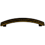 Top Knobs Trevi 5 Inch Center to Center Handle Cabinet Pull from the Trevi Collection German Bronze