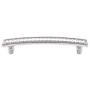 Top Knobs Trevi 5 Inch (128 mm) Center to Center Bar Cabinet Pull from the Trevi Series - 10 Pack Polished Nickel