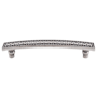 Top Knobs Trevi 5 Inch (128 mm) Center to Center Bar Cabinet Pull from the Trevi Series - 10 Pack Antique Pewter