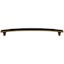 Top Knobs Trevi 12 Inch Center to Center Appliance Pull from the Trevi Collection German Bronze