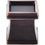 Top Knobs Great Wall 1-1/8 Inch Square Cabinet Knob from the Great Wall Collection Tuscan Bronze