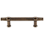 Top Knobs Luxor 5 Inch (128 mm) Center to Center Bar Cabinet Pull from the Luxor Series - 10 Pack German Bronze