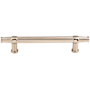 Top Knobs Luxor 5 Inch Center to Center Bar Cabinet Pull from the Luxor Collection Polished Nickel
