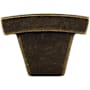 Top Knobs Arched 1-1/2 Inch Bar Cabinet Knob from the Sanctuary Collection German Bronze