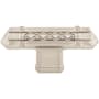 Top Knobs T-Handle 2-5/8 Inch Bar Cabinet Knob from the Tower Bridge Collection Brushed Satin Nickel
