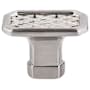 Top Knobs Tower Bridge 1-1/2 Inch Rectangular Cabinet Knob from the Tower Bridge Collection Brushed Satin Nickel
