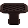 Top Knobs Tower Bridge 1-1/2 Inch Rectangular Cabinet Knob from the Tower Bridge Collection Sable