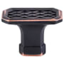Top Knobs Tower Bridge 1-1/2 Inch Rectangular Cabinet Knob from the Tower Bridge Collection Umbrio