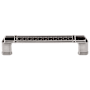 Top Knobs Tower Bridge 5 Inch (128 mm) Center to Center Handle Cabinet Pull from the Tower Bridge Series - 10 Pack Brushed Satin Nickel