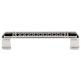 Top Knobs Tower Bridge 5 Inch (128 mm) Center to Center Handle Cabinet Pull from the Tower Bridge Series - 25 Pack Polished Nickel