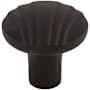 Top Knobs Victoria Falls 1-1/4 Inch Mushroom Cabinet Knob from the Victoria Falls Collection Sable