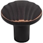 Top Knobs Victoria Falls 1-1/4 Inch Mushroom Cabinet Knob from the Victoria Falls Collection Umbrio