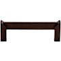 Top Knobs Meadows Edge 3-1/2 Inch Center to Center Handle Cabinet Pull from the Sanctuary II Collection Oil Rubbed Bronze