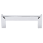 Top Knobs Meadows Edge 3-1/2 Inch Center to Center Handle Cabinet Pull from the Sanctuary II Series - 10 Pack Polished Chrome