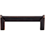 Top Knobs Meadows Edge 3-1/2 Inch Center to Center Handle Cabinet Pull from the Sanctuary II Collection Tuscan Bronze