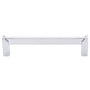 Top Knobs Meadows Edge 5 Inch (128 mm) Center to Center Handle Cabinet Pull from the Sanctuary II Series - 10 Pack Aluminum