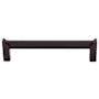 Top Knobs Meadows Edge 5 Inch (128 mm) Center to Center Handle Cabinet Pull from the Sanctuary II Series - 10 Pack Oil Rubbed Bronze