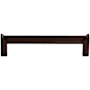 Top Knobs Meadows Edge 5 Inch Center to Center Handle Cabinet Pull from the Sanctuary II Collection Oil Rubbed Bronze