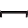 Top Knobs Meadows Edge 5 Inch Center to Center Handle Cabinet Pull from the Sanctuary II Collection Tuscan Bronze