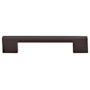 Top Knobs Linear 5 Inch (128 mm) Center to Center Handle Cabinet Pull from the Sanctuary Series - 10 Pack Oil Rubbed Bronze
