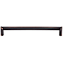Top Knobs Meadows Edge 8 Inch Center to Center Handle Cabinet Pull from the Sanctuary II Collection Tuscan Bronze