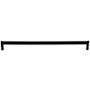 Top Knobs Meadows Edge 12 Inch Center to Center Appliance Pull from the Sanctuary II Collection Flat Black