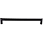 Top Knobs Meadows Edge 12 Inch Center to Center Appliance Pull from the Sanctuary II Collection Flat Black