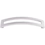 Top Knobs Euro Arched 5 Inch Center to Center Arch Cabinet Pull from the Sanctuary II Collection Aluminum