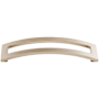 Top Knobs Euro Arched 5 Inch Center to Center Arch Cabinet Pull from the Sanctuary II Collection Brushed Satin Nickel