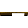 Top Knobs Sanctuary 7 Inch Center to Center Handle Cabinet Pull German Bronze