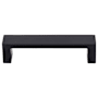 Top Knobs Modern Metro 3-3/4 Inch Center to Center Handle Cabinet Pull from the Sanctuary II Series - 25 Pack Flat Black