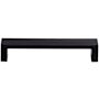 Top Knobs Sanctuary II 5 Inch Center to Center Handle Cabinet Pull Flat Black