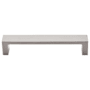 Top Knobs Modern Metro 5 Inch (128 mm) Center to Center Handle Cabinet Pull from the Sanctuary II Series - 10 Pack Brushed Satin Nickel