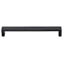 Top Knobs Modern Metro 7 Inch Center to Center Handle Cabinet Pull from the Sanctuary II Series - 10 Pack Flat Black