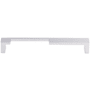 Top Knobs Modern Metro 7 Inch Center to Center Handle Cabinet Pull from the Sanctuary II Collection Aluminum