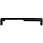 Top Knobs Modern Metro 7 Inch Center to Center Handle Cabinet Pull from the Sanctuary II Collection Flat Black