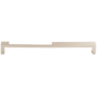 Top Knobs Modern Metro 9 Inch Center to Center Handle Cabinet Pull from the Sanctuary II Collection Brushed Satin Nickel