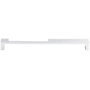 Top Knobs Modern Metro 9 Inch Center to Center Handle Cabinet Pull from the Sanctuary II Collection Polished Chrome