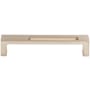 Top Knobs Modern Metro 5 Inch Center to Center Handle Cabinet Pull from the Sanctuary II Collection Brushed Satin Nickel