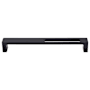 Top Knobs Modern Metro 7 Inch Center to Center Handle Cabinet Pull from the Sanctuary II Series - 25 Pack Flat Black