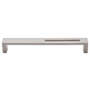 Top Knobs Modern Metro 7 Inch Center to Center Handle Cabinet Pull from the Sanctuary II Series - 25 Pack Brushed Satin Nickel